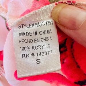 Floral Pink Women's Intimate Sleepwear